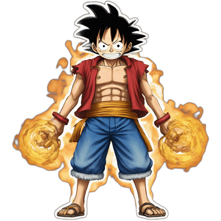 Luffy gear 2 emoji