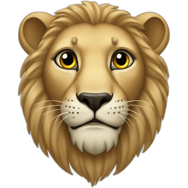 An Iranian lion emoji