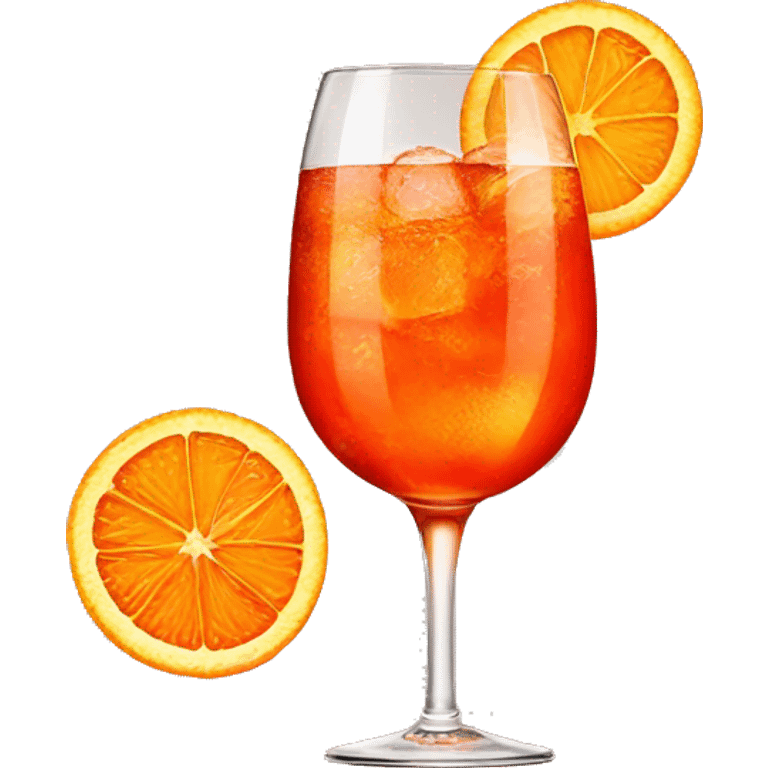 Aperol spritz emoji