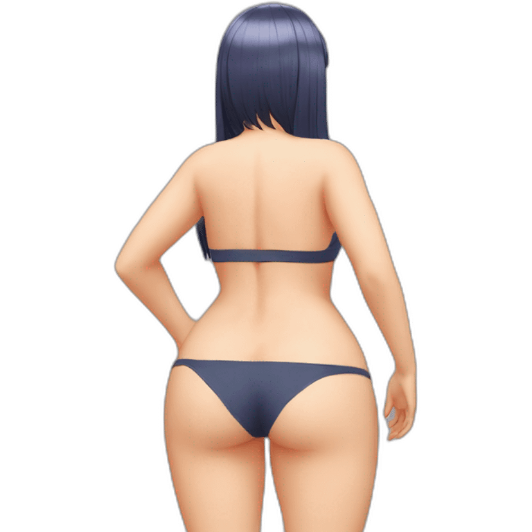 hinata hyuga full body pawg micro bikini back focus emoji