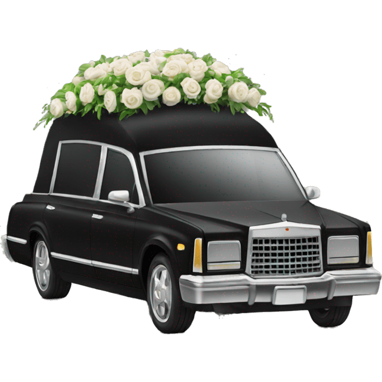 hearse emoji