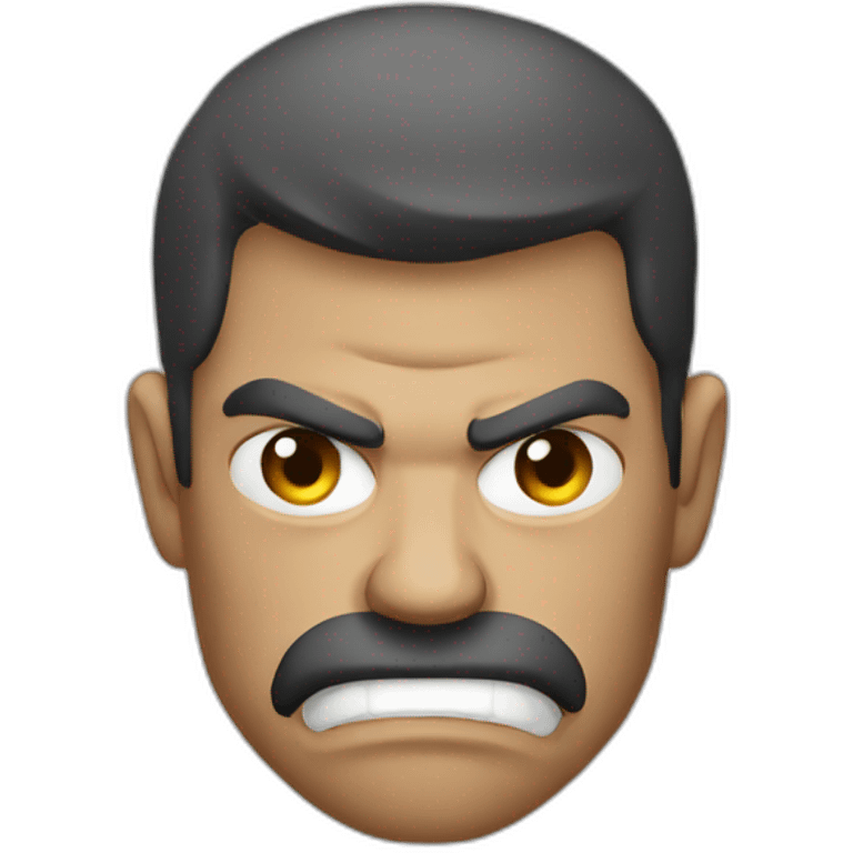 Angry humain  emoji