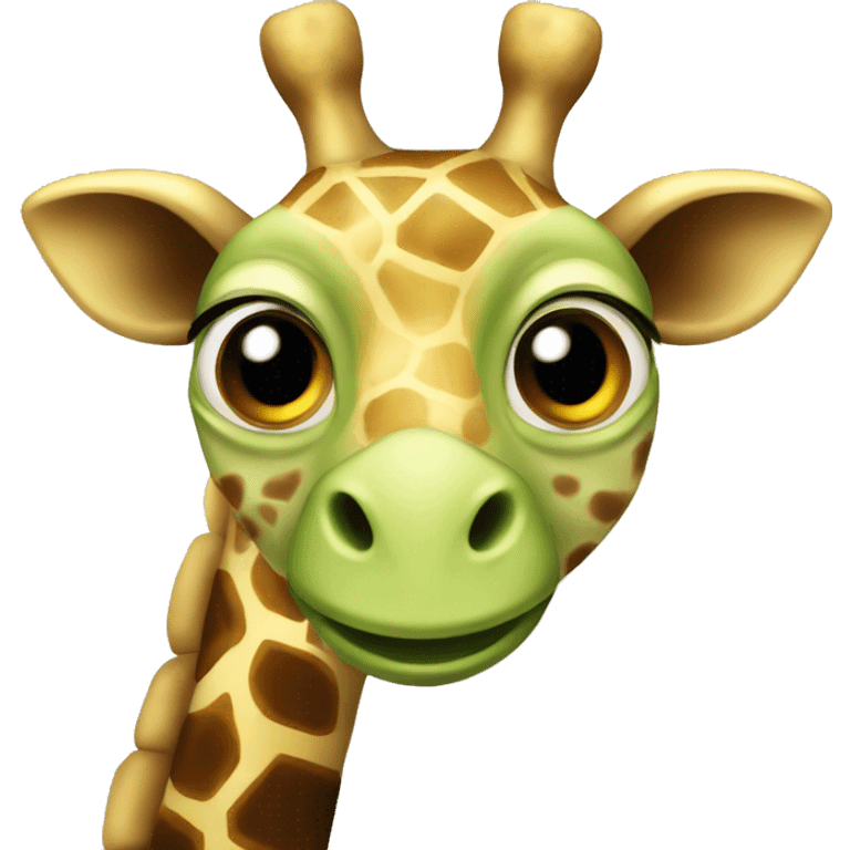 Turtle giraffe  emoji