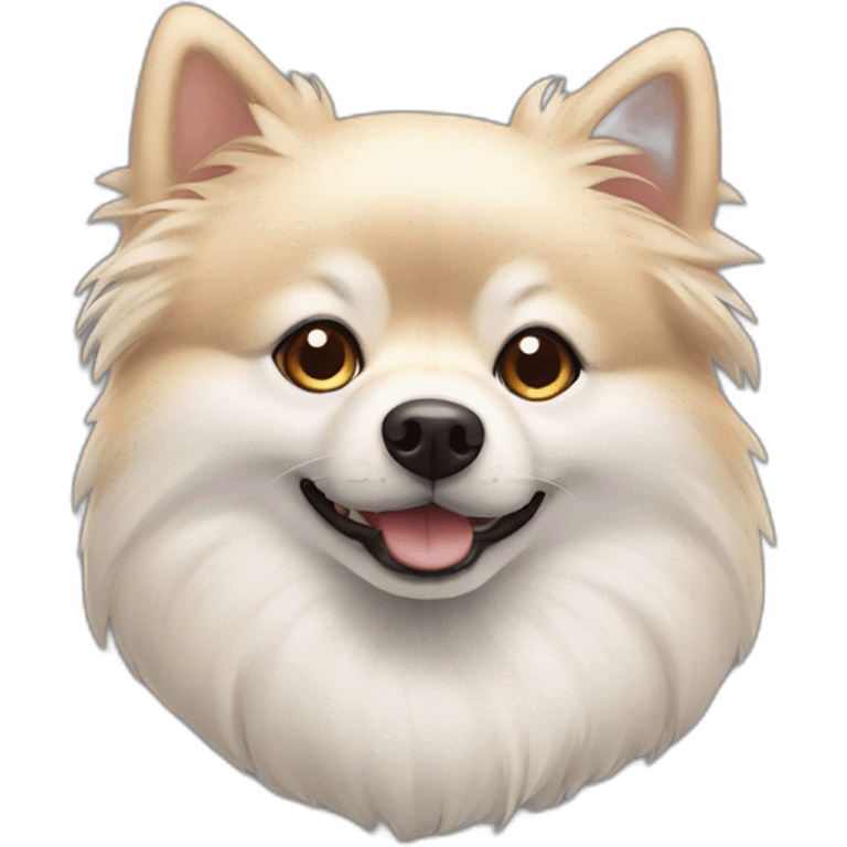 Spitz japonais chien emoji