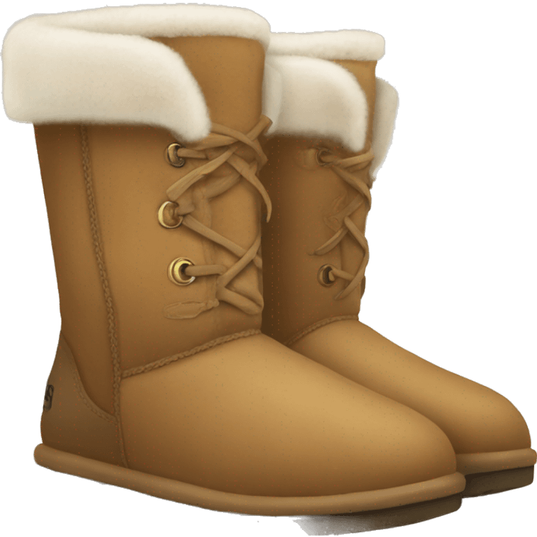 Pair of UGGS  emoji