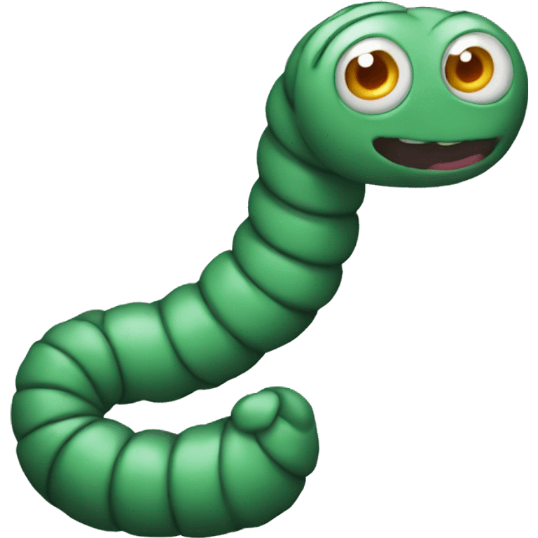 worm emoji