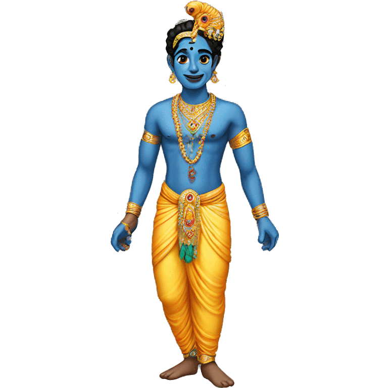 Krishna full body emoji