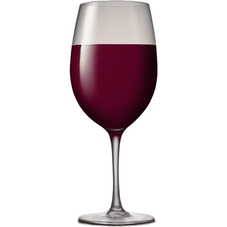 Wine-colored number “7” emoji