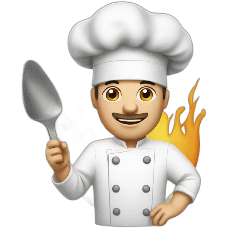 chef cooking iphone emoji