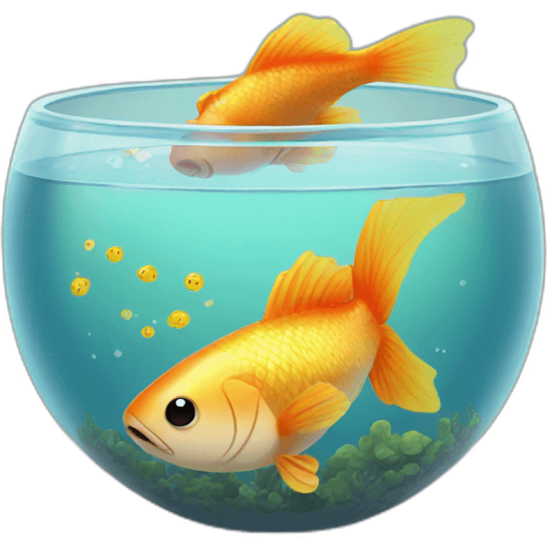 fish in a bowl emoji