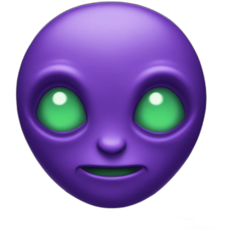 Purple Alien emoji