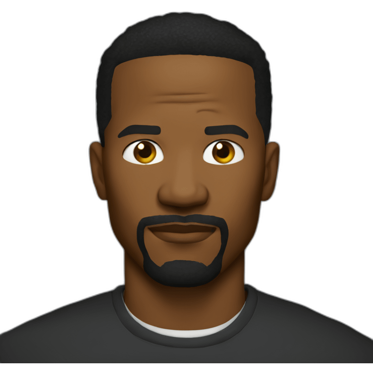 jamie foxx serious emoji