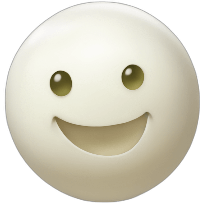 ball of mozarella emoji