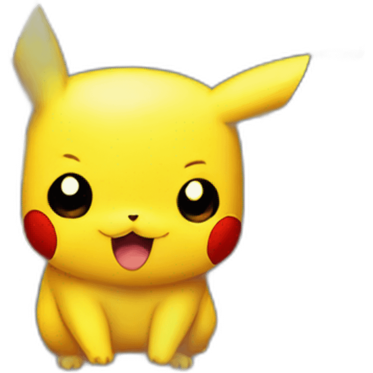 Picachu et dracofeu emoji