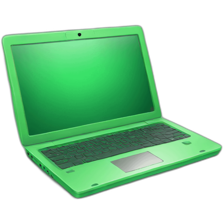 Green Laptop emoji