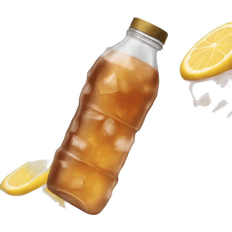 Iced tea bottle emoji