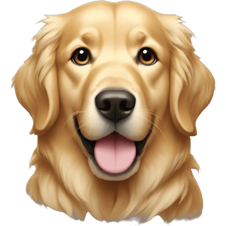 Golden retriever called Thor emoji