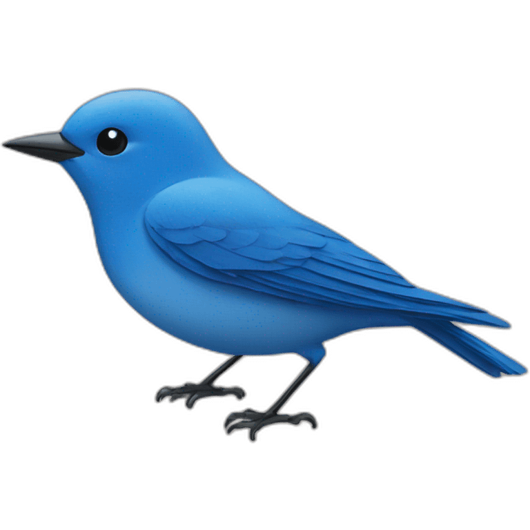 blue birds emoji