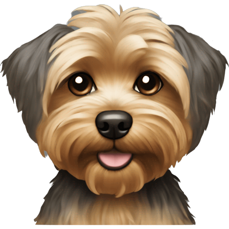 Yorkiepoo emoji