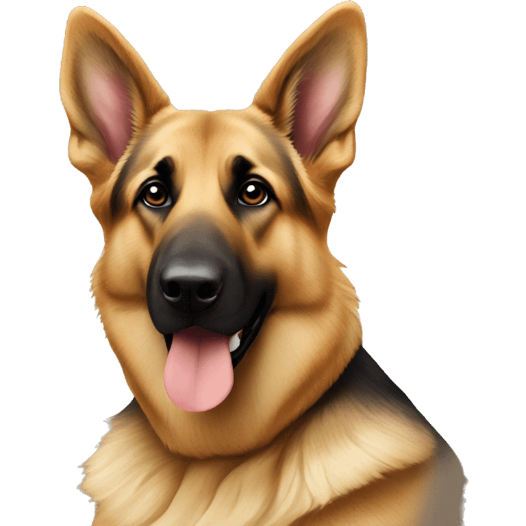 Golden German Shepherd ￼ emoji