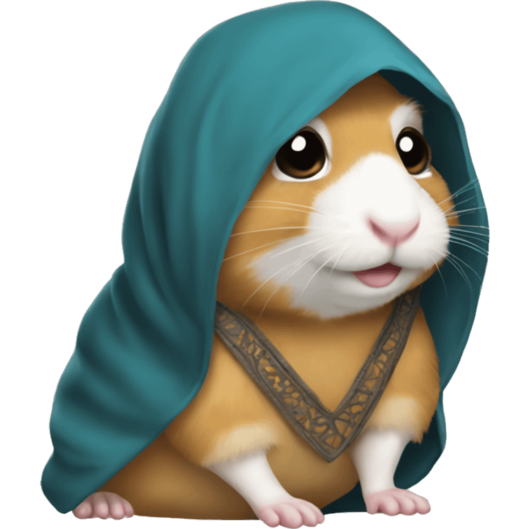 Arab thwab costume hamster emoji