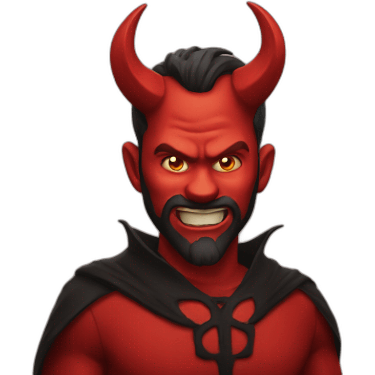 Funny devils emoji