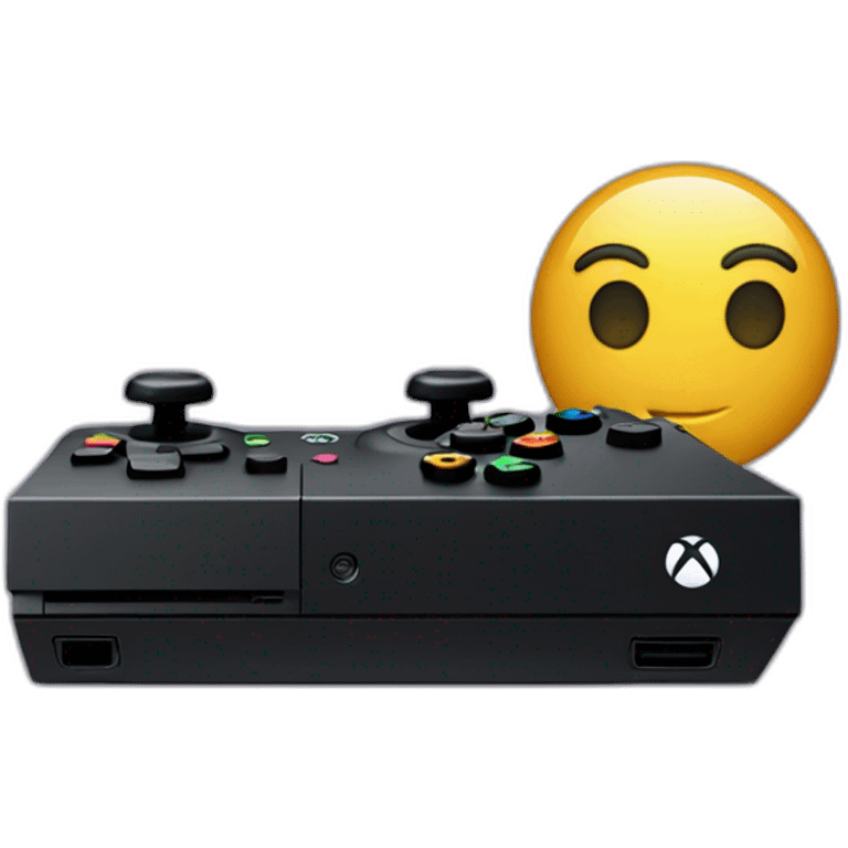 xbox serie x merged with a ps5 emoji