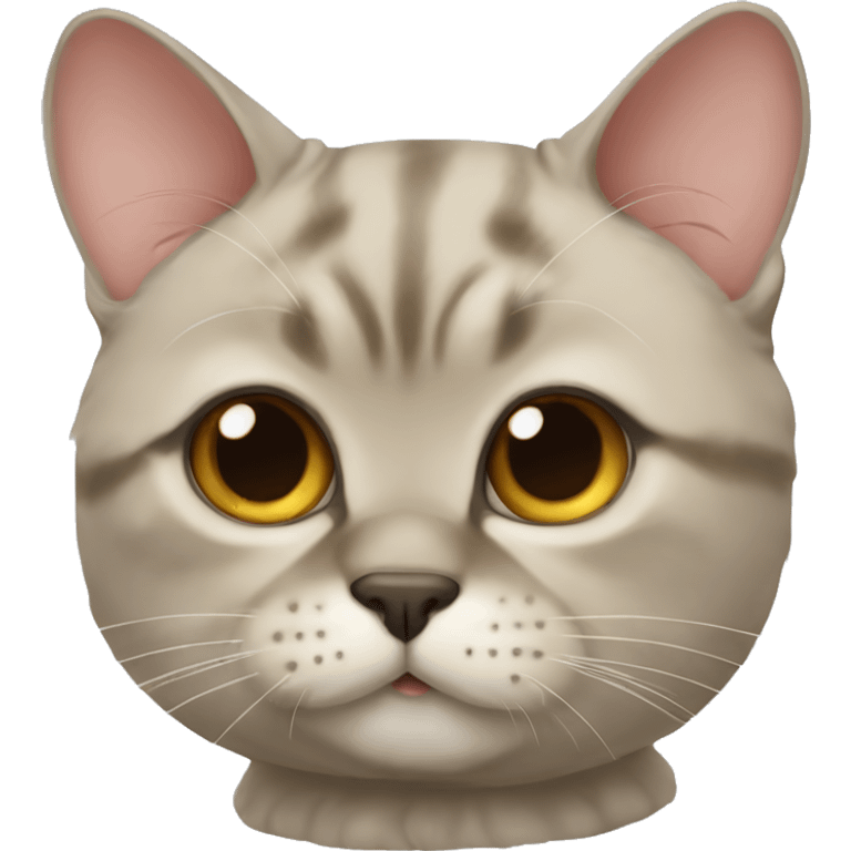 Scottish Golden Chinchilla cat emoji