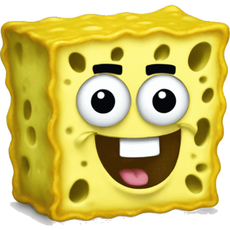 Yellow SpongeBob emoji