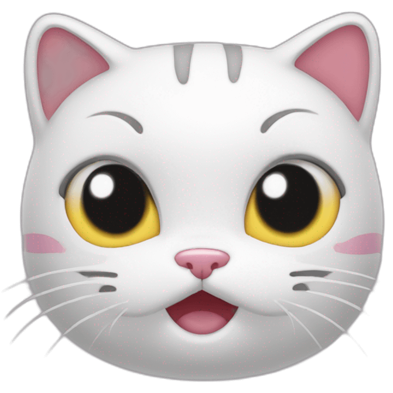 Hallo kitty emoji