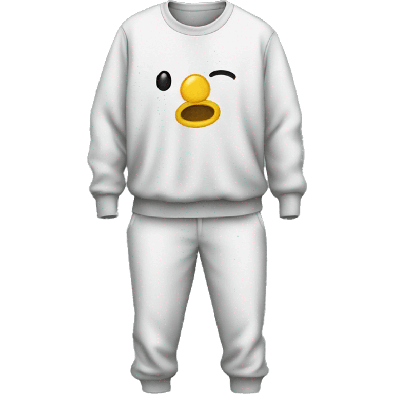 Sweat shirt and pant emoji