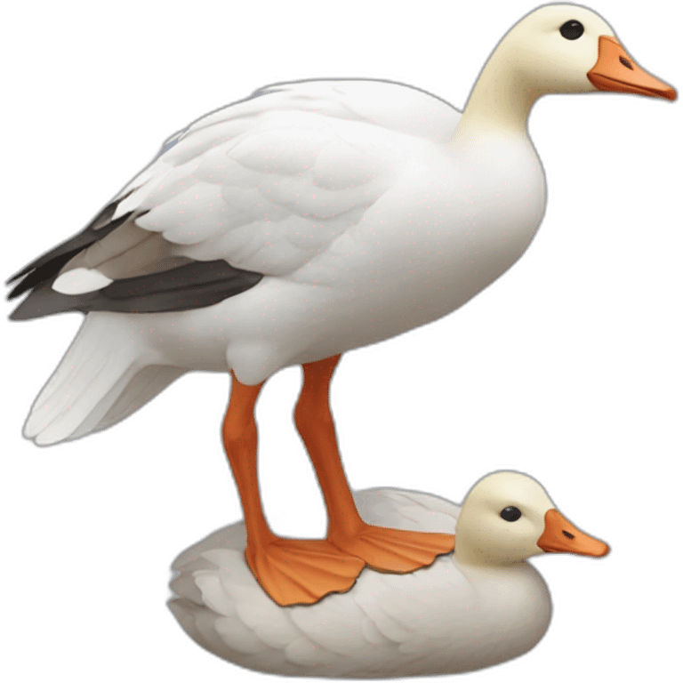 dying goose emoji