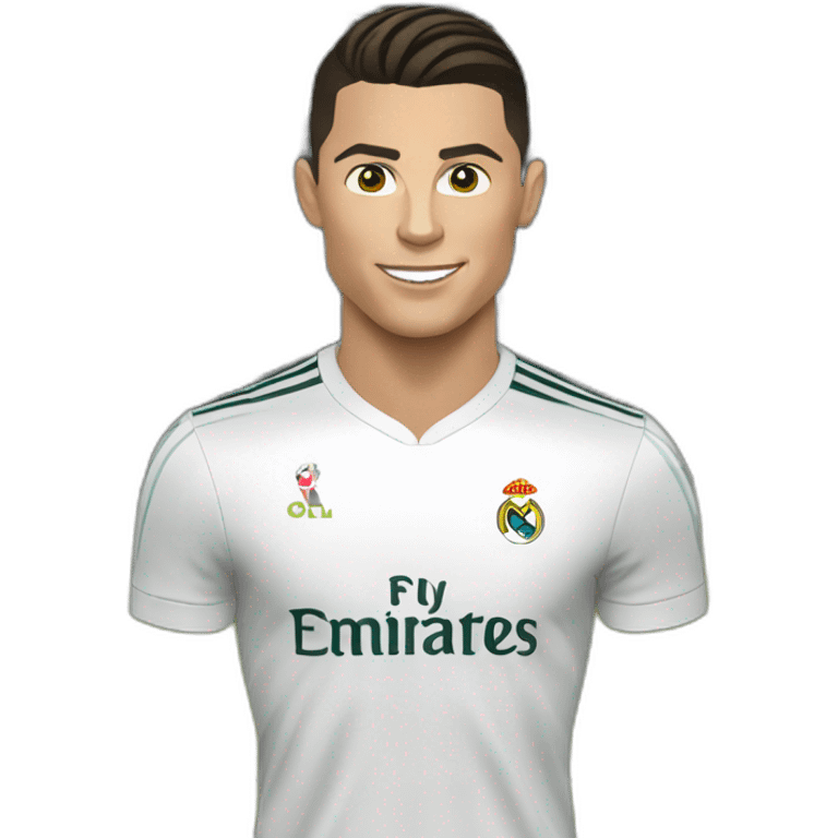 cristiano ronaldo scoring a go9al emoji