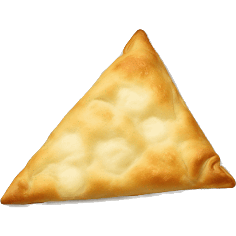 triangle burek filled with white cheese emoji