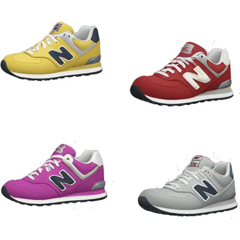 New Balance sneakers emoji