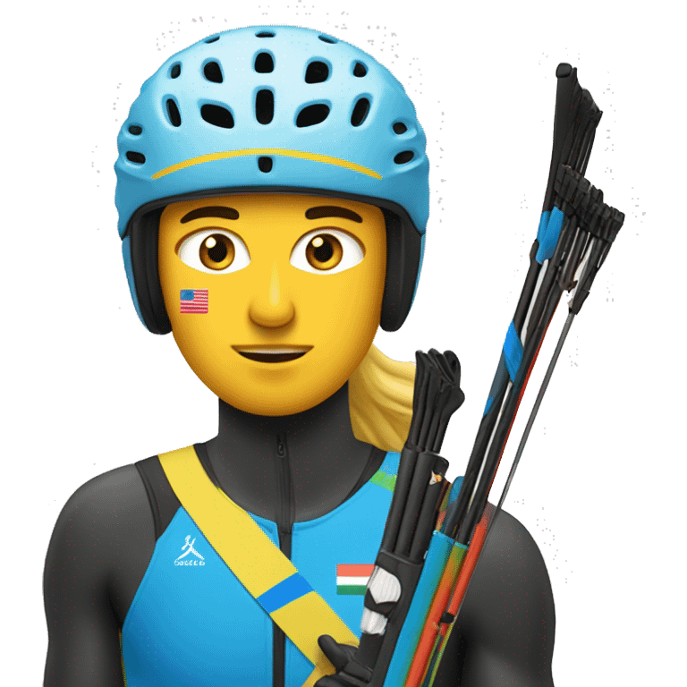 Un biathlete qui ronfle  emoji