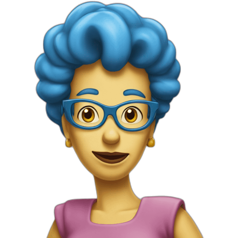 Marge simpson emoji