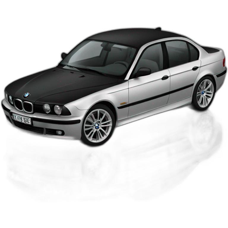 BMW-520-car-black emoji