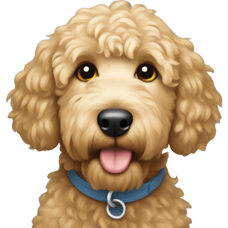 Goldendoodle  emoji