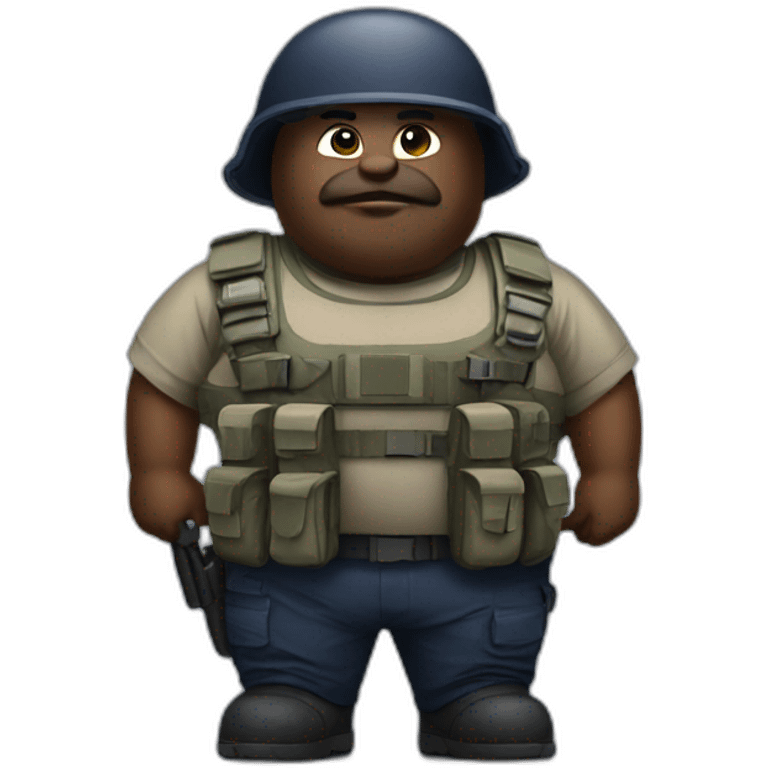 Fat navy seal emoji