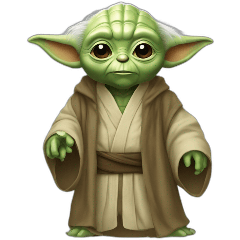 Yoda qui boit de la bierre emoji