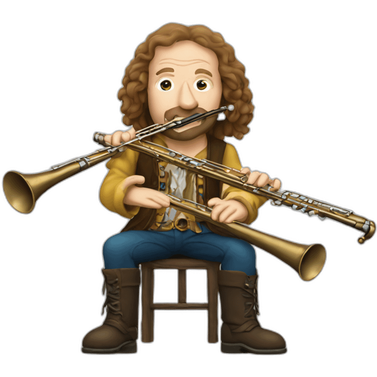 jethro tull flutist emoji