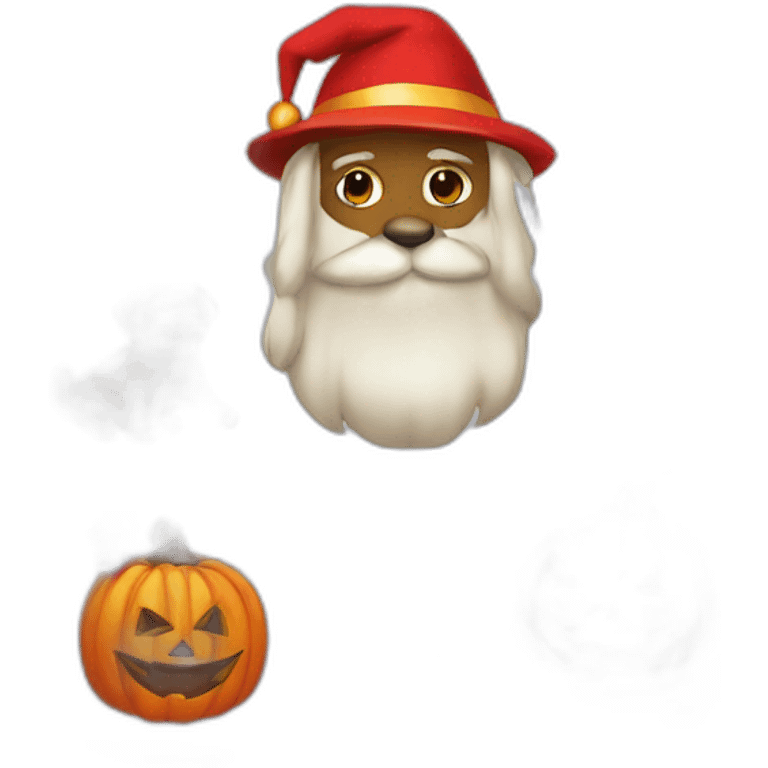 Navidad y Halloween emoji