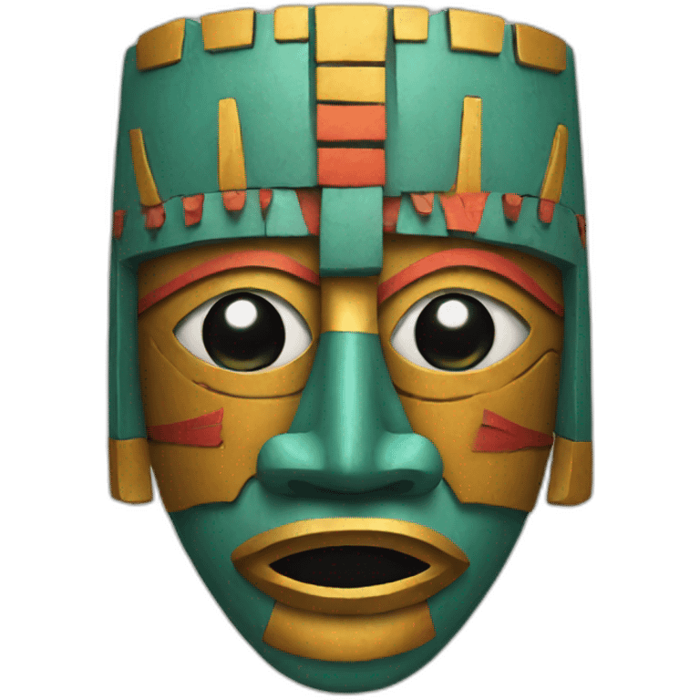 inca mask emoji