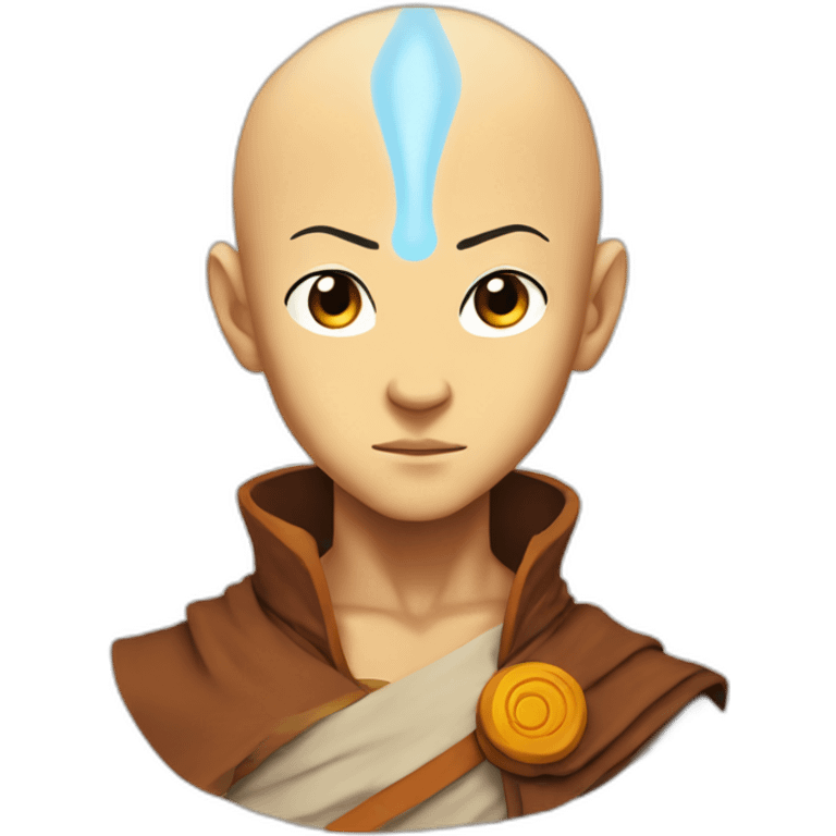 Avatar state aang emoji