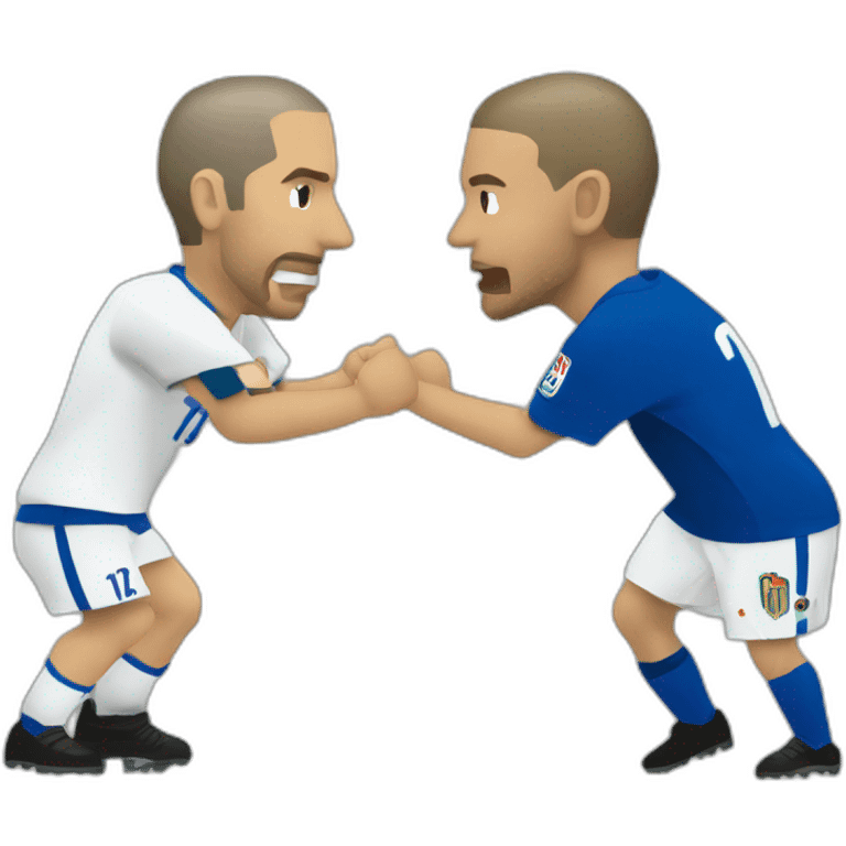 zidane vs Materazzi emoji