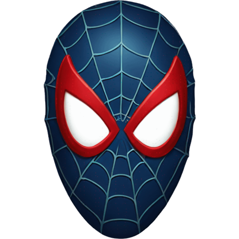 Spiderman mask emoji