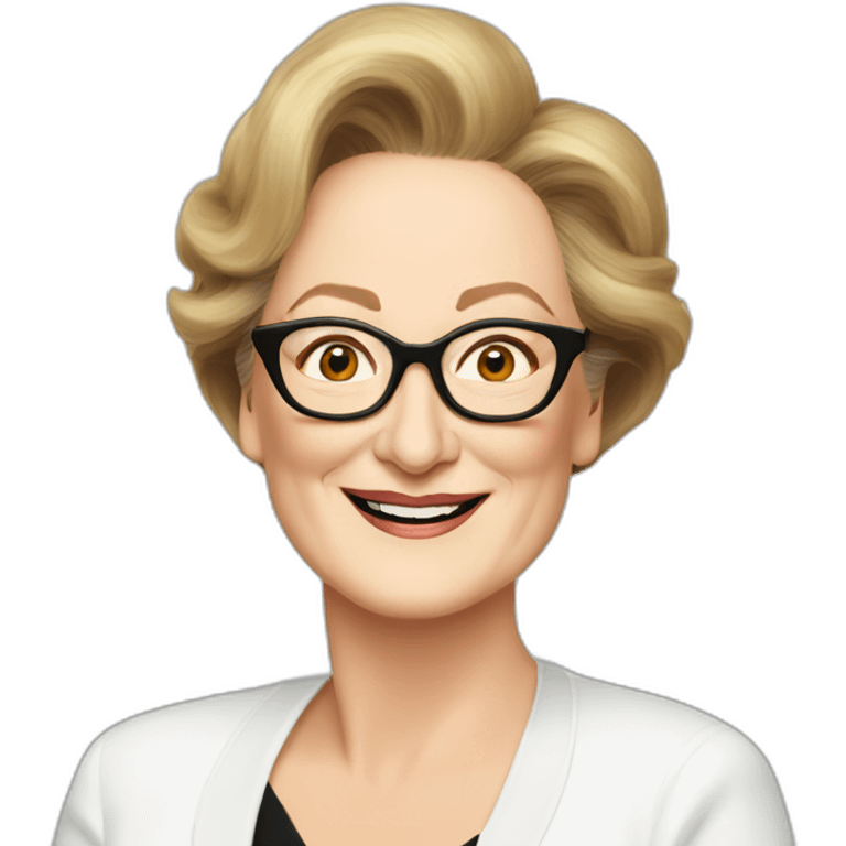 Meryl streep emoji