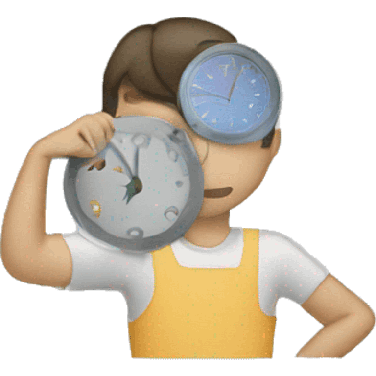 reducing time emoji