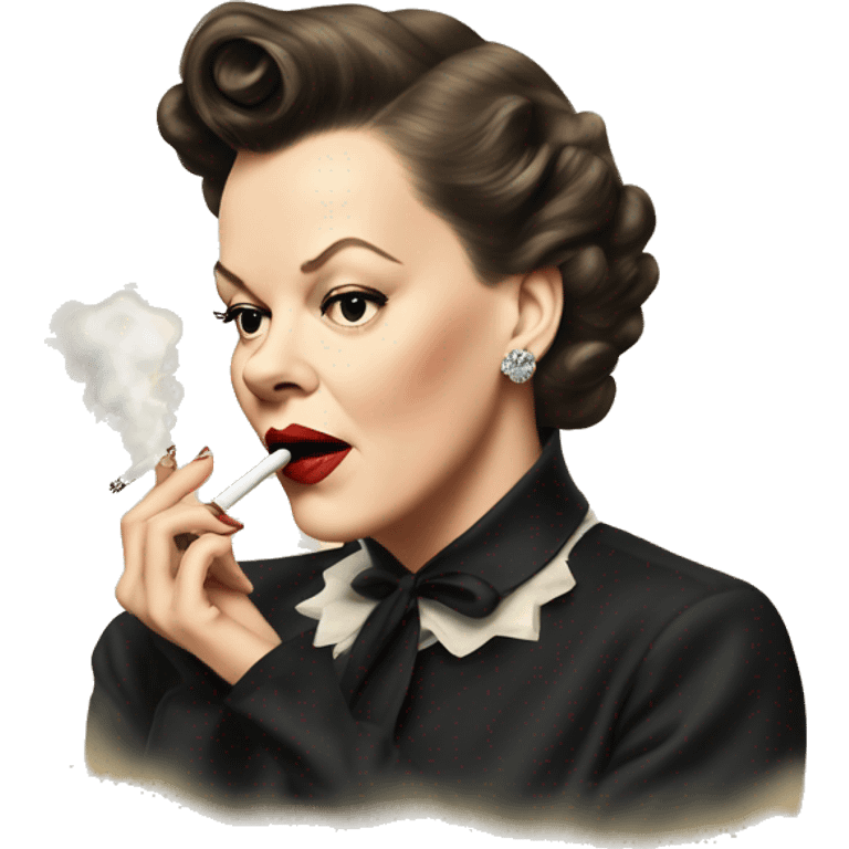 Judy garland smoking emoji